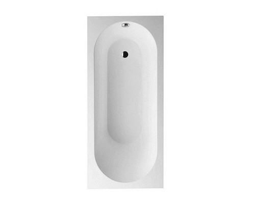 Ванна встраиваемая прямоугольная Villeroy & Boch Oberon 170x75x45 см Quaryl с ножками белый UBQ170OBE2V-01