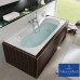 Ванна встраиваемая прямоугольная Villeroy & Boch Oberon 170x75x45 см Quaryl с ножками белый UBQ170OBE2V-01