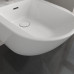 Биде подвесное Villeroy & Boch Subway 3.0 37.5х56 см, 1 отверстие, CeramicPlus, альпийский белый 447000R1