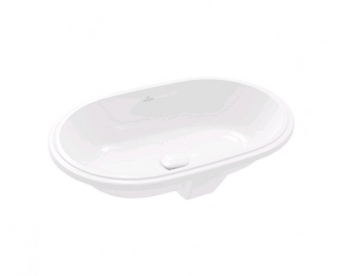 Раковина Villeroy & Boch Architectura 570x375x175 мм без отверстия цвет белый 5A766001