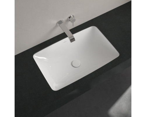 Раковина встраиваемая под столешницу Villeroy & Boch Loop & Friends 61.5x38x18 см альпийский белый 4A580001