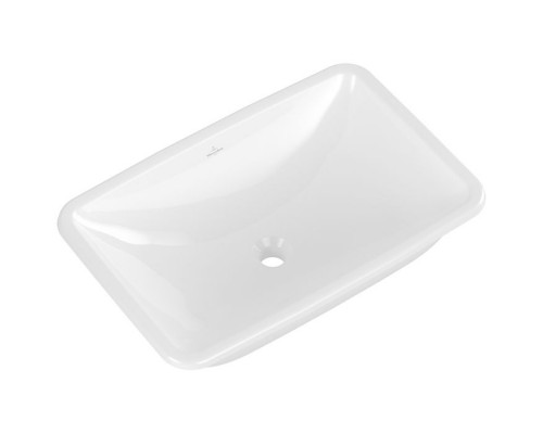 Раковина встраиваемая под столешницу Villeroy & Boch Loop & Friends 61.5x38x18 см альпийский белый 4A580001