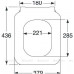 Сиденье для унитаза Villeroy & Boch Venticello SlimSeat Line SoftClosing 9M80S101