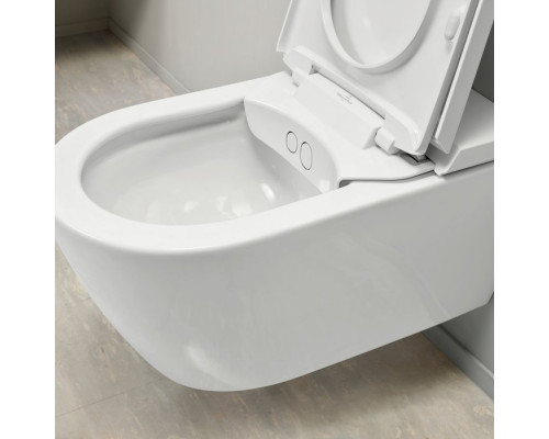 Унитаз-биде подвесной Villeroy & Boch ViClean-I200 CeramicPlus V0E200R1