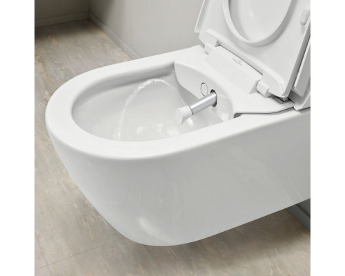 Унитаз-биде подвесной Villeroy & Boch ViClean-I200 CeramicPlus V0E200R1