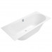 Ванна встраиваемая Villeroy & Boch Subway 3.0 180х80 см Quaryl с ножками и сливом-переливом UBQ180OBR2DV-01