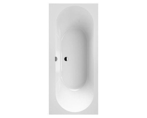 Ванна встраиваемая Villeroy & Boch Subway 3.0 180х80 см Quaryl с ножками и сливом-переливом UBQ180OBR2DV-01