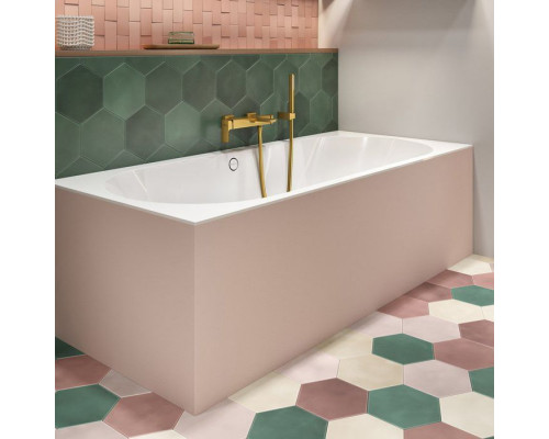 Ванна встраиваемая Villeroy & Boch Subway 3.0 180х80 см Quaryl с ножками и сливом-переливом UBQ180OBR2DV-01