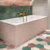 Ванна встраиваемая Villeroy & Boch Subway 3.0 180х80 см Quaryl с ножками и сливом-переливом UBQ180OBR2DV-01