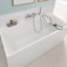 Ванна встраиваемая Villeroy & Boch Subway 3.0 180х80 см Quaryl с ножками и сливом-переливом UBQ180SBW2DV-01