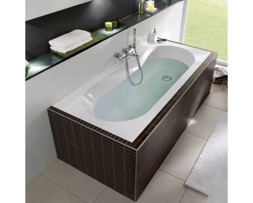 Ванна встраиваемая прямоугольная Villeroy & Boch Oberon 160x75x45 см белый UBQ160OBE2V-01