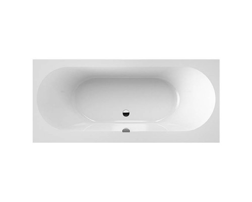 Ванна встраиваемая прямоугольная Villeroy & Boch Oberon 2.0 170x75 см со сливом-переливом белый UBQ170OBR2DV-01