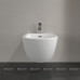 Биде подвесное Villeroy & Boch Subway 3.0 375x560 мм с донным клапаном 44700001