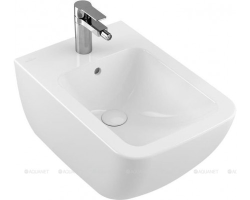 Биде подвесное Villeroy & Boch Venticello 375x560 мм CeramicPlus 441100R1