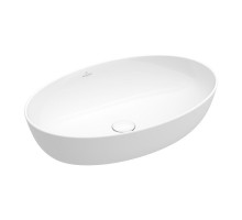 Раковина овальная Villeroy & Boch Artis 610x410x130 мм CeramicPlus Альпийский белый 419861R1