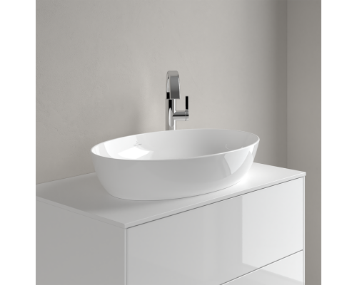 Раковина овальная Villeroy & Boch Artis 610x410x130 мм CeramicPlus Альпийский белый 419861R1