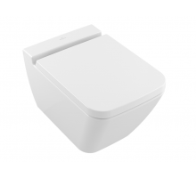 Унитаз подвесной Villeroy & Boch Finion 375x560 мм CeramicPlus альпийский белый 4664R0R1