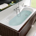 Ванна квариловая Villeroy & Boch Oberon Solo 180x80 см с ножками белая UBQ180OBE2V-01