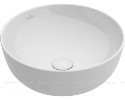 Раковина накладная Villeroy & Boch Artis 430x430x130 мм CeramicPlus 417943R1