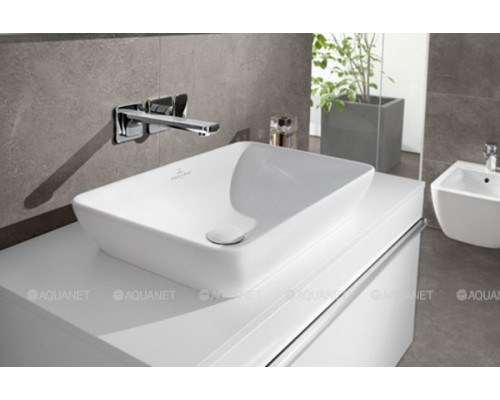 Раковина накладная Villeroy & Boch Artis 580x385x130 мм CeramicPlus 417258R1