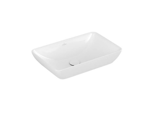 Раковина накладная Villeroy & Boch Venticello 550х360 мм CeramicPlus 411355R1