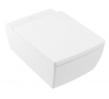 Унитаз подвесной Villeroy & Boch Memento 2.0 375x560 мм CeramicPlus альпийский белый 4633R0R1