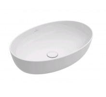 Раковина накладная Villeroy & Boch Artis 610х410х125 мм альпийский белый 41986101