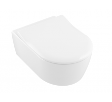 Унитаз подвесной Villeroy & Boch Avento 370x530 мм альпийский белый 5656RS01