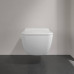 Унитаз подвесной Villeroy & Boch Venticello безободковый с сиденьем SlimSeat микролифт 4611RS01