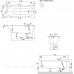 Ванна квариловая Villeroy & Boch Oberon 170x75 см комплект с ножками UBQ170OBE2V-01