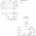 Ванна квариловая Villeroy & Boch Oberon 180x80 см комплект с ножками UBQ180OBE2V-01