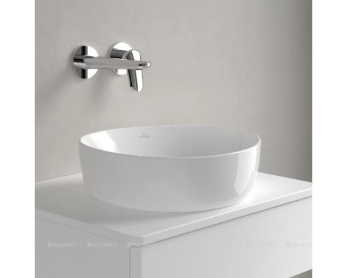 Раковина накладная Villeroy & Boch Antao 400x395x145 мм цвет Альпийский белый 4A7240R1