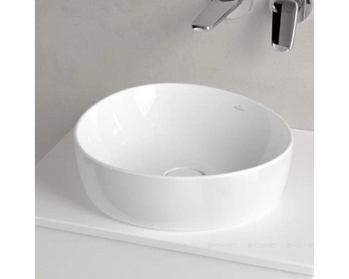 Раковина накладная Villeroy & Boch Antao 400x395x145 мм цвет Альпийский белый 4A7240R1