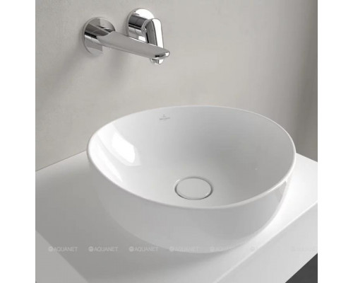 Раковина накладная Villeroy & Boch Antao 400x395x145 мм цвет Альпийский белый 4A7240R1