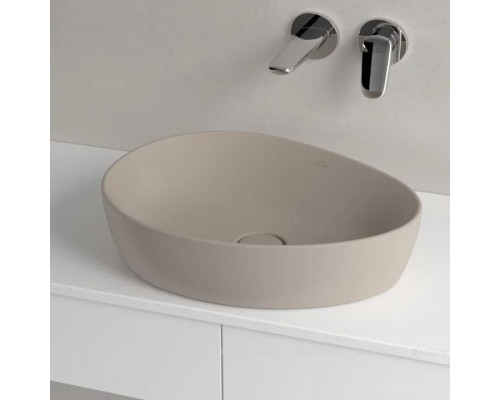 Раковина накладная Villeroy & Boch Antao 510x400x146 мм Almond 4A7351AM
