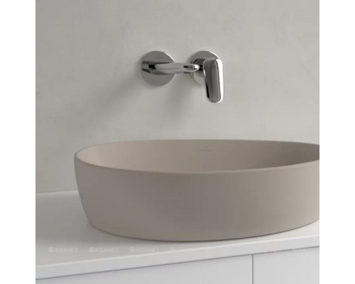 Раковина накладная Villeroy & Boch Antao 510x400x146 мм Almond 4A7351AM