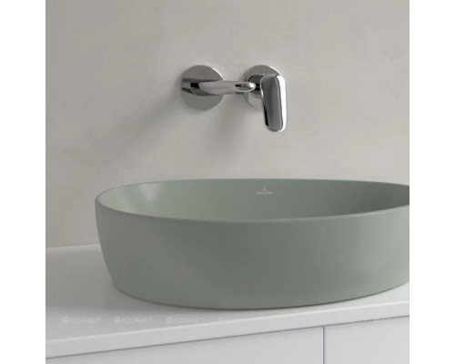Раковина накладная Villeroy & Boch Antao 510x400x146 мм Morning Green 4A7351R8