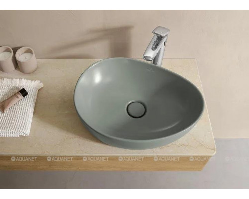 Раковина накладная Villeroy & Boch Antao 510x400x146 мм Morning Green 4A7351R8