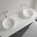 Раковина накладная Villeroy & Boch Collaro 400x400 мм круглая 4A184001