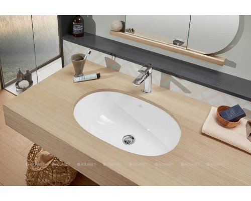 Раковина под столешницу Villeroy & Boch O.novo 650x400x208 мм CeramicPlus 416260R1