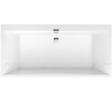 Ванна квариловая Villeroy & Boch Squaro Edge 12 190x90 см комплект с ножками и сливом-переливом UBQ190SQE2DV-01