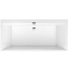 Ванна квариловая Villeroy & Boch Squaro Edge 12 190x90 см комплект с ножками и сливом-переливом UBQ190SQE2DV-01